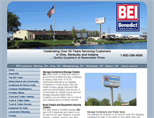 Tablet Screenshot of bei-benedict.com